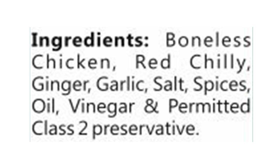 Baria's Chicken Mughlai Pickle Loaded With Chicken   Pack  200 grams